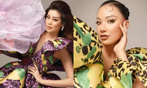 Hoa hậu Khánh Vân, Á hậu Kim Duyên tung bộ ảnh rạng rỡ đón Xuân với phong cách ấn tượng