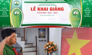 Hà Nội: Teen THCS Nguyễn Tri Phương hào hứng tham dự lễ khai giảng trực tuyến đầy sáng tạo