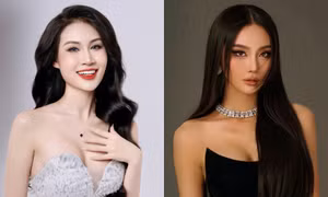 Nhan sắc Hoa khôi Thanh lịch Việt Nam và Á khôi 1 Nét đẹp sinh viên HUFLIT