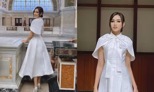 Hoa hậu Đỗ Thị Hà dừng lại ở vòng 2 của phần thi Đối đầu, sẵn sàng cho vòng thi quan trọng