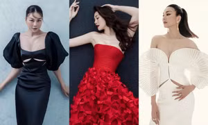 Siêu mẫu Thanh Hằng thăng hoa trong các thiết kế của BST CONG TRI Xuân Hè 2022