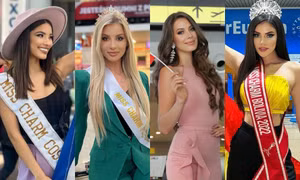 Dàn người đẹp Miss Charm 2023 lộ nhan sắc đời thường tại sân bay, ai nổi bật nhất?