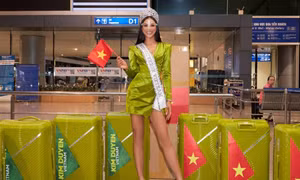 Á hậu Kim Duyên mang bao nhiêu vali tới Miss Universe mà phải đóng 99 triệu tiền quá cân?