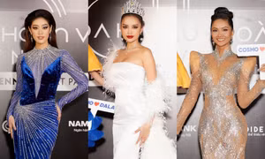 Hoa hậu Hoàn vũ Việt Nam 2023: H’Hen Niê, Khánh Vân, Ngọc Châu đọ sắc cùng Top 38