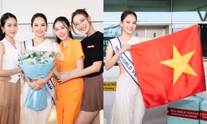 Hoa hậu Mai Phương bay sang Ấn Độ dự thi Miss World, mang theo những món đồ gì?