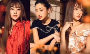 Hoa hậu Lương Thùy Linh đẹp quý phái trong những thiết kế mới nhất của Lê Thanh Hòa