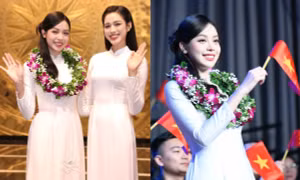 Hoa hậu Thanh Thủy tại Lễ trao Giải thưởng Gương mặt trẻ Việt Nam tiêu biểu 2024