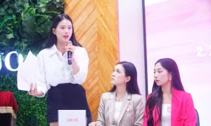 Top 41 Hoa hậu Việt Nam 2024 thể hiện kiến thức đa dạng trong thử thách hùng biện