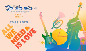 Sự kiện Gió Đầu Mùa lần 4 chính thức quay trở lại với chủ đề “All We Need Is Love”