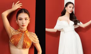 Trang phục mới nhất của Hoa hậu Mai Phương được khen vừa rực rỡ vừa thanh lịch