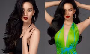 Người đẹp Ái Nhi tung 2 bộ ảnh đồ bơi lẽ ra sẽ được diện tại Miss Intercontinental 2021
