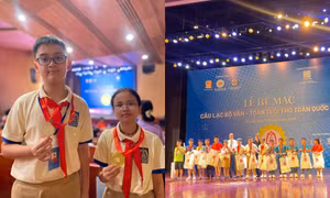 Đoàn học sinh quận Hoàn Kiếm dẫn đầu cuộc thi CLB Văn - Toán Tuổi thơ toàn quốc