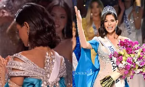 Top 2 Miss Universe 2023 đổi cách nắm tay, không đặt tay trên dưới để tránh "dớp"?