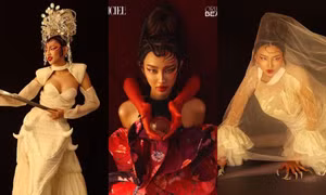 Hoa hậu Thùy Tiên gây ấn tượng mạnh trong bộ ảnh tái hiện nhân vật Hồ Nguyệt Cô hóa cáo