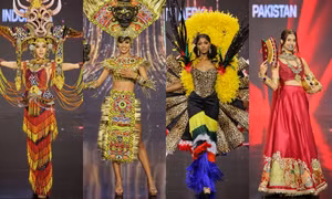 Ngắm trang phục dân tộc ấn tượng của dàn thí sinh trong đêm Bán kết Miss Charm 2023