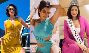 Hoa hậu Hoàn vũ Sheynnis Palacios được di chuyển bằng chuyên cơ riêng và siêu xe