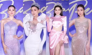 Thảm đỏ Chung khảo Miss World Vietnam: Dàn hậu diện đồ cut-out khoe hình thể đẹp hút mắt