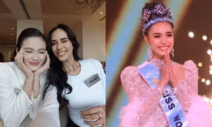 Ý Nhi chia sẻ về bạn cùng phòng - Tân Miss World 2025 Opal Suchata Chuangsri