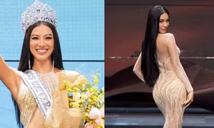 Á hậu Kim Duyên khoe váy dạ hội mang tới Miss Universe, thiết kế lấy ý tưởng từ quê nhà