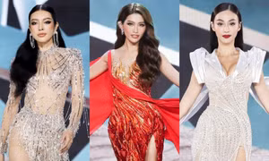 Chung khảo Miss Grand Vietnam 2022: Sắc đỏ được Top 50 chọn nhiều nhất khi thi Trang phục Dạ hội