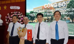 Đại học Y Dược TPHCM bổ nhiệm hiệu trưởng ba trường 'con'