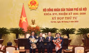 Ông Trương Việt Dũng được bầu là Uỷ viên UBND thành phố Hà Nội