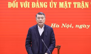 Trưởng Ban Tổ chức Trung ương Lê Minh Hưng nói về việc tiếp tục sắp xếp bộ máy