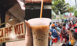 Bạn trẻ Sài Gòn thích thú với cà phê vợt