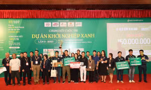 Dự án khởi nghiệp từ xơ mướp giành giải Nhất cuộc thi ‘Dự án Khởi nghiệp Xanh lần 9’