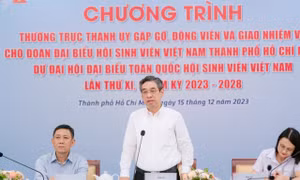 ‘Cần thể hiện hình ảnh đẹp của sinh viên TP. HCM trong mắt bạn bè cả nước’ 