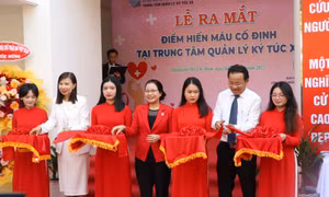 Khánh thành điểm hiến máu cố định cho sinh viên ĐHQG TP. HCM