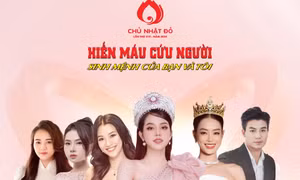 Dàn ca sĩ, người đẹp tham dự Ngày hội hiến máu ‘Chủ nhật Đỏ’ tại trường ĐH Văn Hiến ngày 3/12