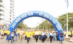 Hàng nghìn học sinh, sinh viên tranh tài tại Hội thao Công đoàn, Sinh viên ĐHQG TP. HCM