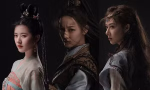 Ba mỹ nhân “Trường Ca Hành”: Địch Lệ Nhiệt Ba đỉnh chóp, Triệu Lộ Tư mạnh mẽ chuyển mình