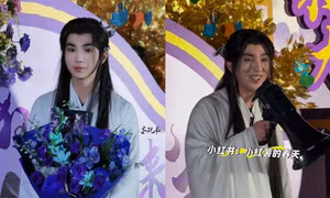 Vẻ ngoài "một trời một vực" của Lý Hoành Nghị (Thập Vạn Cuồng Hoa) bị chê cười