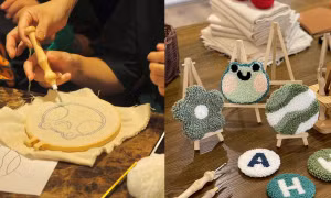 “Đi học’’ thêu len, nặn đất sét: Làm quà handmade tặng bạn thân, tặng crush siêu xinh