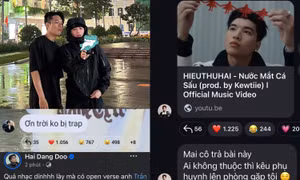 Dàn "anh trai" ủng hộ MV của HIEUTHUHAI, Pháp Kiều "đánh úp" lúc 1 giờ sáng