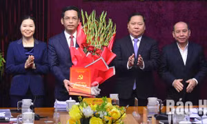 Công bố quyết định của Ban Bí thư về công tác cán bộ