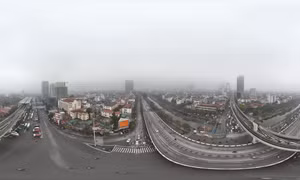 Trời mịt mù sương, Hà Nội lại đón không khí lạnh vào giữa tuần