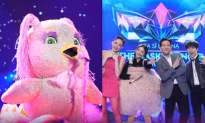 Ca Sĩ Mặt Nạ tập 5: Chipchip Pink lộ diện, hát "Làm ơn" khiến Tóc Tiên đặc biệt xúc động