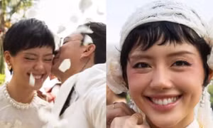 "Cô Em Trendy" Khánh Linh tổ chức lễ ăn hỏi, trang phục của cô dâu gây tranh luận 