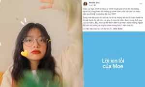 YouTuber Moe lên tiếng xin lỗi vì chia sẻ thông tin chưa chính xác ở lĩnh vực Marketing