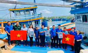 Ra quân chiến dịch thanh niên tình nguyện hè ở thị xã Hoài Nhơn