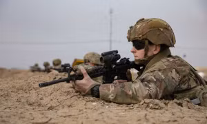 Lính Mỹ ở Iraq năm 2020. (Ảnh: US Army)