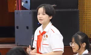 Học sinh TPHCM đề xuất đặt 'Trạm yêu thương' lan tỏa lòng nhân ái 