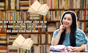 Tác giả sách 'best seller' chia sẻ bí kíp hô biến việc đọc sách thành vũ khí phát triển bản thân