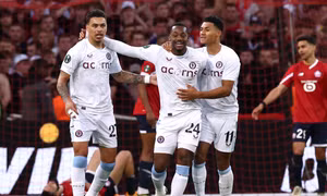 Các cầu thủ Aston Villa.