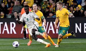Saudi Arabia vs Australia.