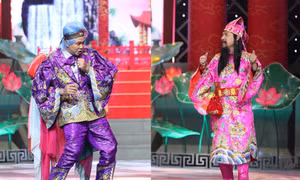 Hai Táo có tạo hình "độc lạ" nhất Táo Quân 2022: Có người sợ không dám vào chầu một mình