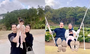 "Đi trốn" cuối năm với Đông Nhi - Ông Cao Thắng, Winnie chiếm spotlight vì quá dễ thương